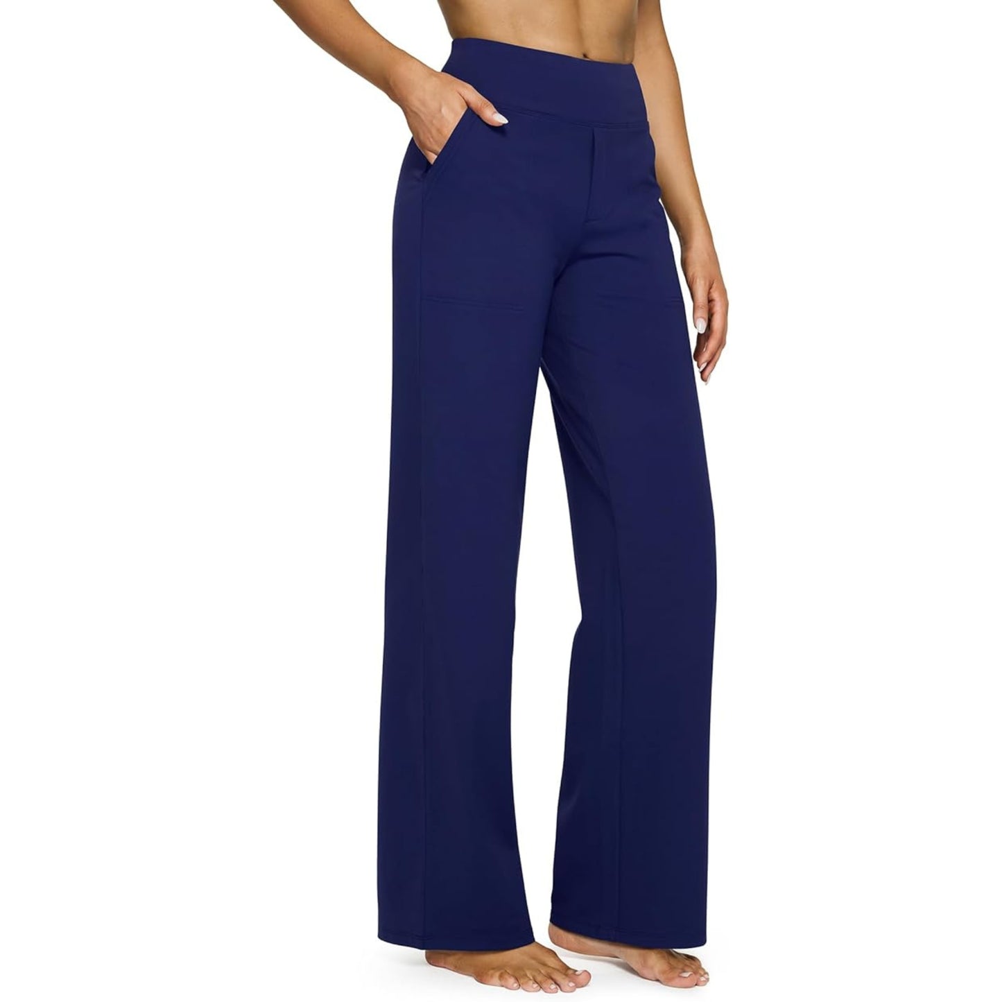 Loose High Business Casual Pants