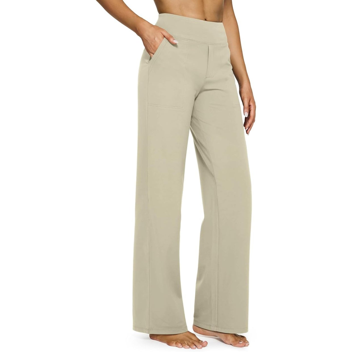 Loose High Business Casual Pants