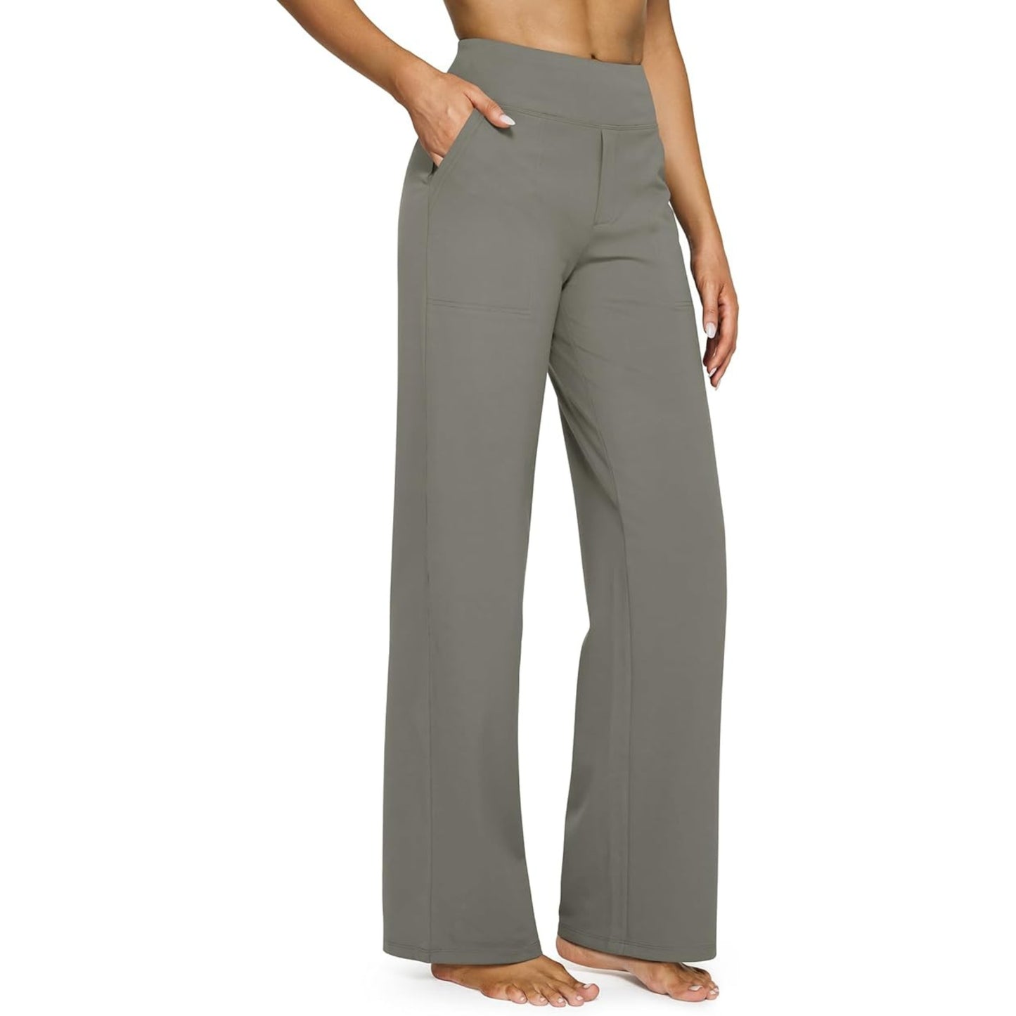 Loose High Business Casual Pants