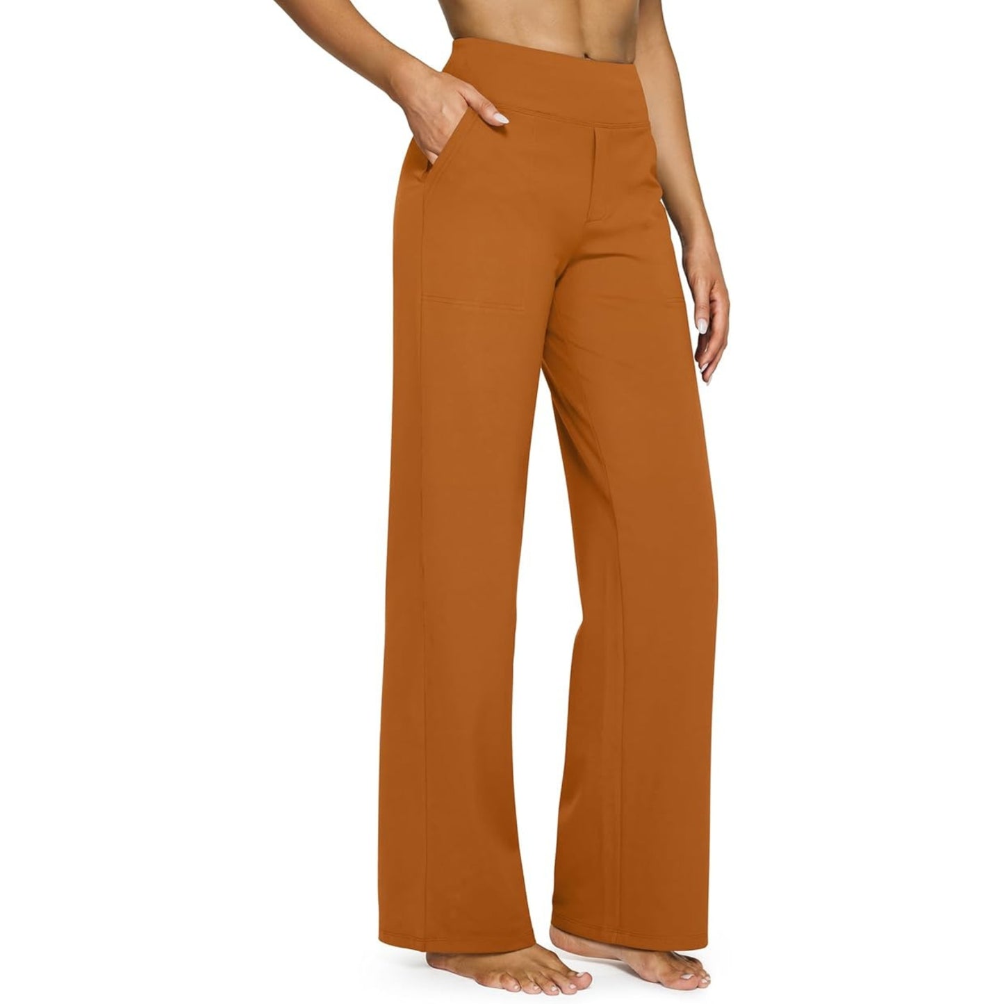 Loose High Business Casual Pants