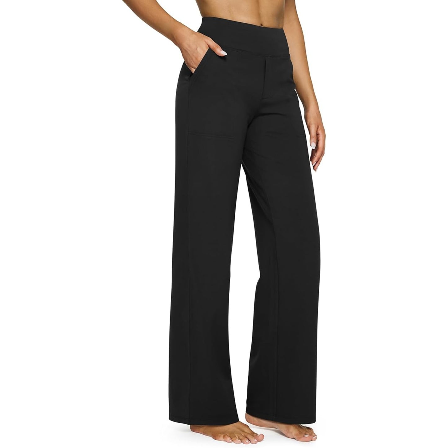 Loose High Business Casual Pants